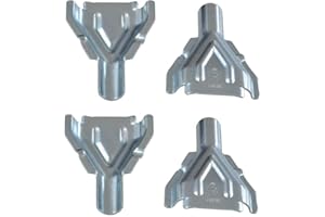 Knott Lot de 4 guide-câbles demi-coque pour câbles de frein avec cloche de 22 mm