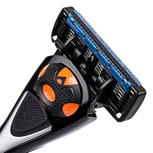 QSHAVE Man's Razor Blade Refill Cartridges with Trimmer Blade (4PCS) - Image 5