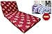 Story@Home MAT_1401-SP1216 4-inch Single Size Foam Mattress (Maroon, 72x35x4) RS.3299.00