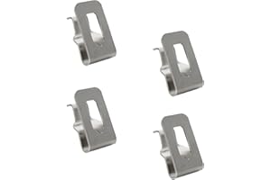 VILITI 4 ganchos de cinturón de impacto para Dewalt, clip de cinturón de taladro eléctrico, ganchos de repuesto con tornillos, soporte de taladro inalámbrico, herramienta de gancho a juego, herramienta