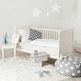 Puckdaddy Babybett 70x140cm weiß, auch als Kinderbett nutzbar - 4