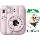 Instax Mini 13 Fotoğraf Makinesi+10'lu film+askı+pil (PEMBE)