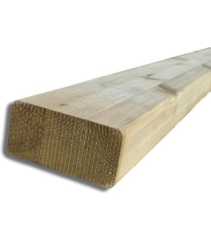 Trave Lamellare In Abete GL24H – Sezione 6x12 Cm, Lunghezze Su Misura (100-300 Cm), Ideale Per Pergole E Coperture