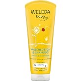 Weleda Calendula Organik Sa&ccedil; ve V&uuml;cut Şampuanı 200 ml