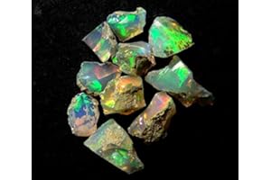 Duggu Ultra Fire Opal Rough Gemstone, Raw Crystals Gemstone, Ethiopian Opal Rock, Jewelry Making Supplies, Chakra Healing, Energy Stone, Reiki, Yoga, Meditation, Art-Crafts-DIY Stone, 30.00 carats 212