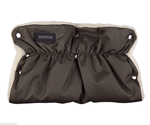 OLIVE WINTER WARMER BABY PRAM PUSHCHAIR STROLLER HAND MUFF FINGERLESS GLOVES