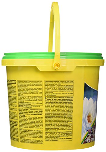 sera 07075 pond flakes 3800 ml – das lange schwimmende Flockenfutter für kleinere Teichfische - 6