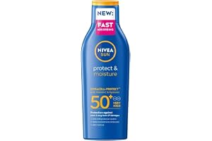 NIVEA SUN Protect & Moisture Nawilżający balsam do opalania SPF 50+ 200 ml