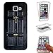 Produktbild 001564 - 221B Sherlock Door Design Samsung Galaxy A3 (2017) SM-A320F Fashion Trend Silikon Hülle Komplett 360 Degree Protection Flip Schutzhülle Gel Rubber Silicone Hülle