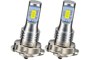 Ruiandsion 2 pz P26S LED Lampadine Bianco DC 10-30 V Super Bright 3570 2SMD Chipsets Lampadina LED per Moto Faro