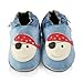 Pirate Soft Leather Baby Shoes (Size 12 - 18 months)