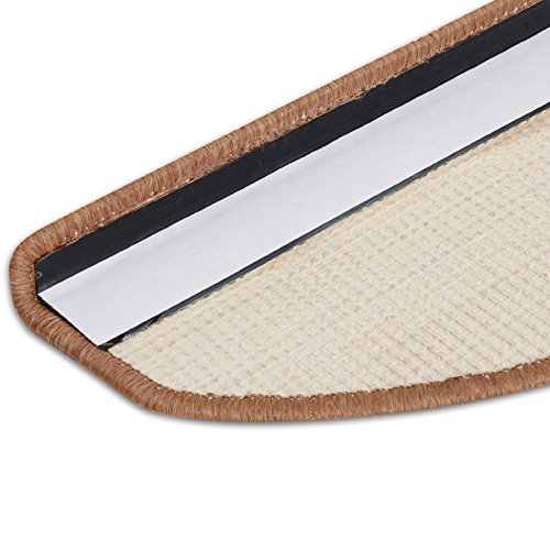 15 Stück Pure Nature Sisal Stufenmatten Set – Größen wählbar – Honey-Gold - 2