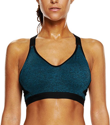 Attraco Damen Mittlerer Halt Sport-BH Active Fitness BH Ohne Bügel