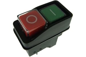 Ufixt® interruttore on off Button Fits belle Minimix 140 e Minimix 150 240 V elettrico cemento Betoniera