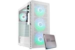 EMCA4 Computer Gaming PC I5-12400F - RTX 4060 8GB - M.2 1TB nvme - Ram 32GB DDR5 5600Mhz - 6 ventole ARGB - Windows 11