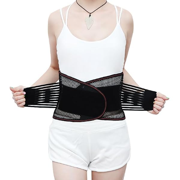 Ceinture De Sudation Longue 130cm Pour Sport - Effet Sauna, Brûle-graisse, Réglable, Avec Poche Téléphone - 12
