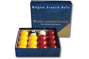 Billes ou Boules de Billard Pool Super Aramith Pro Aramith 50,8 mm - Aramith