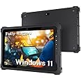 iEdge T10W-2D Rugged Windows Tablet, 10.1" Durable Industrial Tablet with Scan, N5100, 8GB+128GB, 4G LTE, GPS, BT5.0 Wi-Fi,Water-Proof, 700nit Sunlight Readable for Outdoor, Enterprise Work, Vehicle