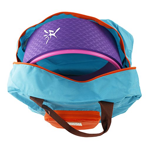 Yoga Wheel Yoga Rad mit Anleitung zur Verbesserung der Flexibilität bei Yogaübungen belastbar bis 474kg - 5