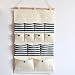 EgoEra® Canvas/Cotton Fabric Closet Wall Door Tidy Waterproof Washable Hanging Organizer Bag Holder Pockets Storage Organiser with 13 Pockets For Bathroom BedRoom Kitchen Travel