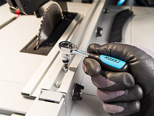 HAZET Umschaltknarre (6,3 mm (1/4 Zoll) Vierkant, 20 Zähne, nur 115 mm kurz) 863P - 3