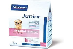 Virbac Veterinary HPM Vet Dog Junior Spec L Nourriture pour Chien 12 kg