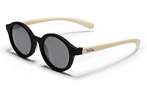 Little Schmatz Sonnenbrille Kinder 2 Jahre - 4 Jahre Mädchen I Jungen I Kindersonnenbrille 100% UV-Schutz I Biegsam I PREMIUM QUALITÄT I BPA frei I Schadstofffrei I Stylishes Design I Schwarz Weiss