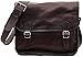 Produktbild LA SACOCHE M Indus Tiefdunkelbraun Umhängetasche (A4) Vintage Ledertasche Handtasche Schultertasche Ledertasche Laptoptasche Collegetasche Businesstasche