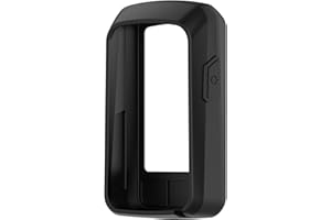 GLFLOW Silicone Case For Wahoo ELEMNT ROAM V3 Bike Computer, Enhanced Protection Without Compromising Access, With Anti-Drop Design For Cycling Navigation(Black)