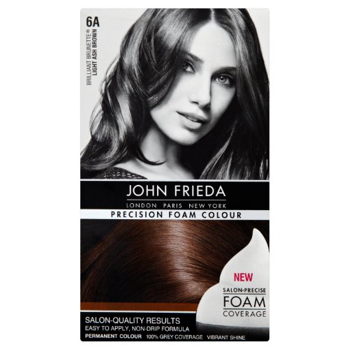 John Frieda Precision Foam Colour Brilliant Brunette 6A Light Ash Brown