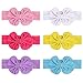 Blulu 6 Pieces Baby Girl Kids Bows Headbands Hairband