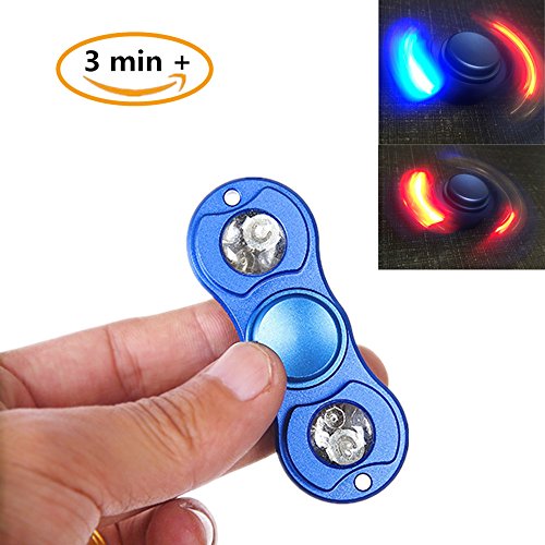 Lighting Glowing Luminous LED Fidget Spinner 2 Blades Hand Fingure Toy Stress Reducer Anxiety Relieves Focus Helper (blue) Lighting Glowing Luminous LED Fidget Spinner 2 Blades Hand Fingure Toy Stress Reducer Anxiety Relieves Focus Helper (blue)