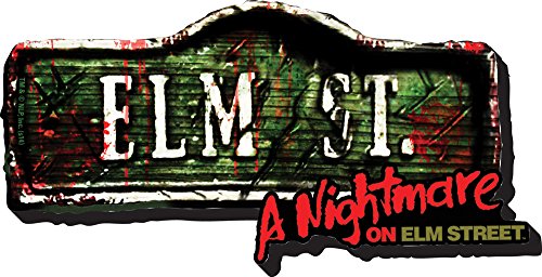 Preisvergleich Produktbild Nightmare On Elm 'Metallschild Schild geschoben Magnet