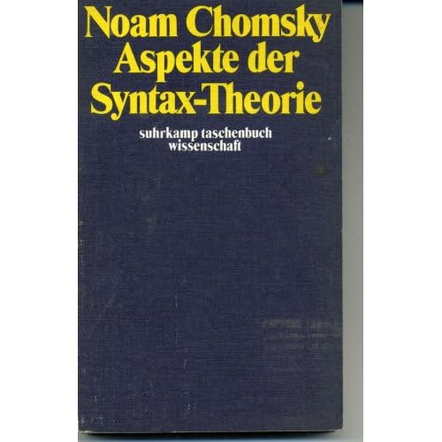 [PDF] Download Aspekte der Syntax-Theorie Gesamttitel: suhrkamp-taschenbücher wissenschaft; 42 Kostenlos