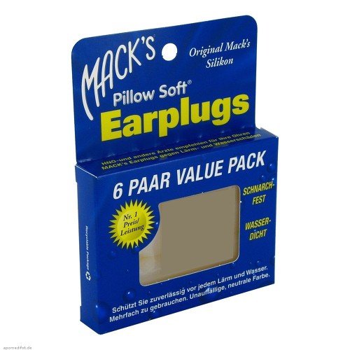 Macks Earpluggs 6X2 stk