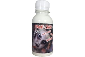 KING OF HALLOWEEN.DE KOH King of Halloween Latex liquide Pour créer une peau synthétique, un maquillage pour Halloween, un maquillage de zombie, des blessures et des cicatrices