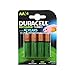 Price comparison product image Duracell Rechargeable Accu 2400 mAh AA Batteries - 4 Pack
