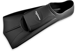 SportySwim Black Silicone Training Fins