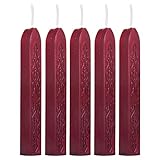 Mogoko 5xTotem Siegellack Stangen mit Docht Retro und Kerzen...