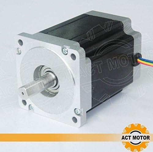 DE 1PC 34HS1456 Nema34 Stepper Motor Bipolar 116 mm 1232oz-in Dual Flat Shaft 5.6A 1.8° CNC OEM ACT MOTOR GmbH