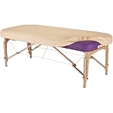 EARTHLITE Masaj Masası Koruma Kılıfı,%100 PU Malzeme, G&ouml;mme &Ccedil;arşaf Tipi, Yuvarlak ve Kare K&ouml;şeli Masalara Uyumlu, 71-81 cm Ge