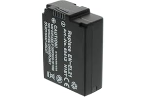 Amsahr Digital Replacement Camera and Camcorder Battery for Nikon EN-EL21, EL21, 1 V2