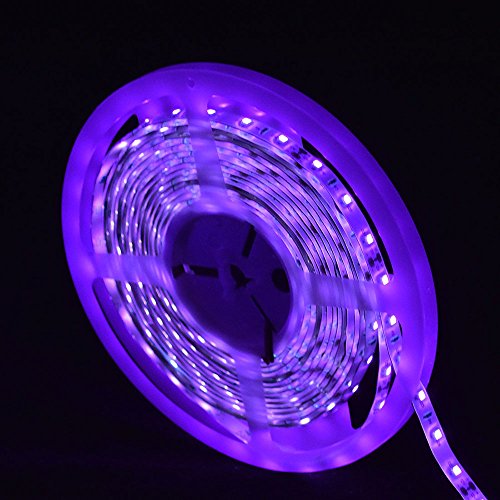 CORST Wasserdicht 5M 500cm SMD3528 LED 300 UV Schwarzlicht LED Streifen UV Strip Licht Flex Licht