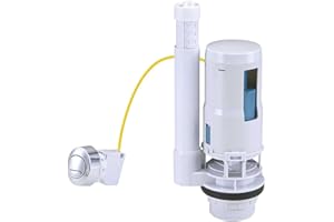 SASCOM Toilet Cistern Dual Flush Valve Push Button WRAS Approved