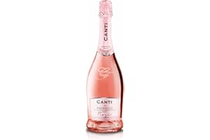 Canti - Prosecco D.O.C. Rose Millesimato, Extra Dry Sparkling Wine, Made from the Grape variety Glera and Pinot Noir from Venice, Fresh and Sweet Taste, 1x750 ml