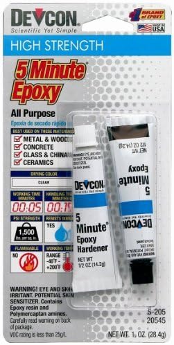 ITW Devcon 20545 S-205 5 Minute Fast Drying Epoxy by ITW Devcon