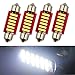 Produktbild EverBrightt 4er-Pack Superweiß 41MM 7020 6SMD LED Canbus kein Fehler Dome Light Lizenz Platte leicht konstante Nonpolarity DC12V - DC24V