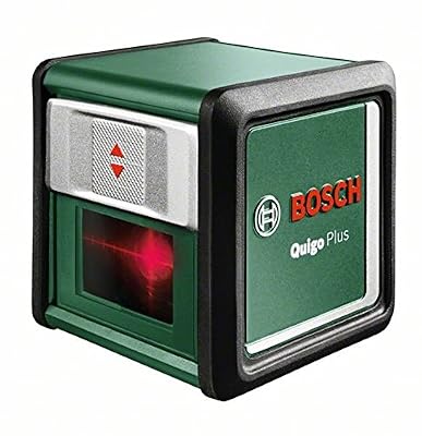 Bosch Laser ligne en croix Quigo + portée 7 m avec trépied 1,1m 0603663600