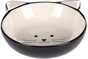 Flamingo Gamelle pour Chats Kajo - Gamelle Antidérapante Multi-usages pour Animaux de Compagnie - 280ML - cermamique - La gamelle va au Lave-Vaisselle