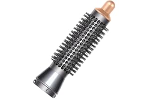 BAMYLI Kleine Runde Volumenbürste für Dyson Airwrap Aufsätze, Haarstyler wie für Dyson Airwrap Alternative, für HS01/HS05 Haarstyler-Zubehör, Gold